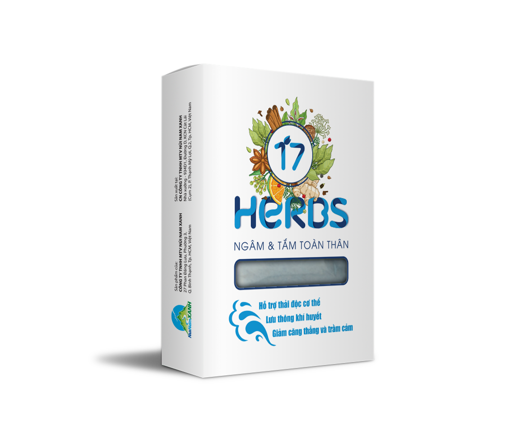 17 Herbs - Túi thảo mộc Ngâm toàn thân